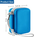 Leayjeen Underwater Camera Case for YISENCE/Trsunow, Waterproof Floatable Digital Camera - Blue (Case Only)