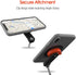 sincetop Bike Phone Mount for Mountain Bicycle, Universal Aluminum Road Bike Stem Cap Cell Phone Holder, Quick Release