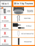 Tounee Electronics Cleaning Kit - Keyboard Cleaner with Retractable Big Brush, 20 in 1 Multi-Tool Kit