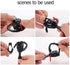 V5.0 Single Ear Bluetooth Headset with Noise Canceling Mic, Ultralight Rechargeable Cell Phone Earpiece for Business