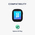 kwmobile Watch Strap Set for Xplora X6 Play, 2x TPU Silicone Fitness Tracker Sports Band