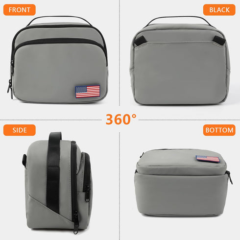 TULLIO Besnfoto Camera Bag Small Purse Crossbody Camera Shoulder Case Waterproof Canvas Cute Compact Photography Bag