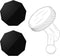 Naponal 2 Pcs Adhesive Magnet Replacement for Garmin Low Profile Magnetic Mount,Only Windshield