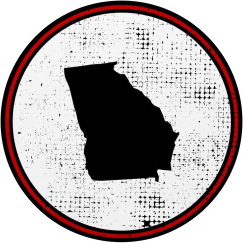 Vintage Georgia Map GA Flag Proud Georgian PopSockets Swappable PopGrip