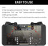 Z108 Mobile Gaming Controller, Compatible with PUBG Mobile/Fortnite/Call of Duty, Sensitive L1R1 Trigger for Android &
