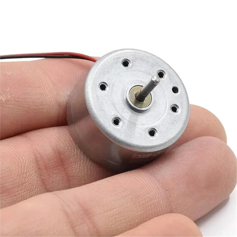 UJEHKUQ 1PCS DC1.5-6V RF-300-10390 Metal Miniature Fan Motor Audio Equipment Toy Game Machine Robot Measuring Device