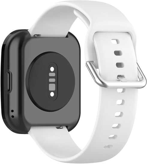 PACK 5 Silicone Bands for Veryfit Smart Watch IDW16, Adjustable Soft Waterproof Sport Replacement Wristbands for TOOBUR
