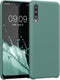 kwmobile Samsung Galaxy A50 Case, TPU Silicone Phone Cover with Soft Finish in Arctic Night