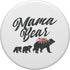 Mama Bear Family Cute Floral Gift for Mothers Day PopSockets Swappable PopGrip