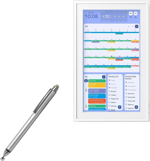 BoxWave Stylus Pen Compatible with Cozyla Calendar+ (15.6 in) - DualTip Capacitive Stylus,