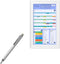 BoxWave Stylus Pen Compatible with Cozyla Calendar+ (15.6 in) - DualTip Capacitive Stylus,