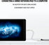 Lightning to RJ45 Ethernet LAN Network Adapter with Charge Port for Select iPhone, iPad Models