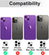 [3 Pack Compatible for iPhone 14 Plus & iPhone 14 Camera Lens Protector 9H Tempered Glass, Anti-Scratch, Ultra HD, Case Friendly Camera Covers for iPhone 14 6.1" and iPhone 14 Plus 6.7"
