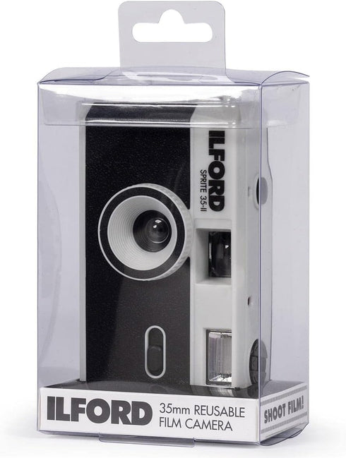 Ilford Sprite 35 II Black Silver Camera