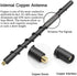 VOFONO 13 Inch Antenna for Jeep Wrangler Gladiator 2007-2025, Short Antenna for JL JK Rubicon Sahara Sport Accessories