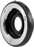 Lens Mount Adapter Manual Focus with Optical Glass and Cap, Compatible with Minolta Rokkor MD MC Mount Lens to Canon