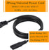 TV Power Cable Cord for Samsung 24" to 75" LCD HD Smart 4K Curved TV, 6FT Replacement Power Charging Cord