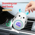 Universal Wireless Car Charger Mount, Auto-Clamping 15W Rechargeable, Air Vent Dashboard, Compatible with iPhone