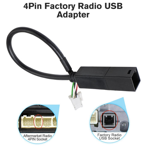 24Pin 2 3 5 6 CX-5 CX-7 CX-9 MX-5 Android Radio Harness Kit Car Stereo Wiring Harness Adapter Antenna Connector