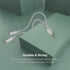 DUKABEL Headphone Splitter, AUX Splitter Cable for Headset, 3.5mm 2-Way Audio Splitter Y Cable for Headphones, Speakers