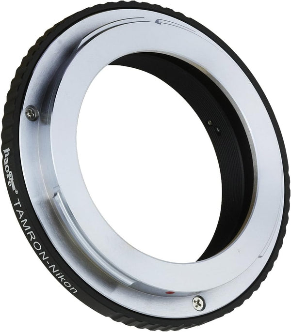 Haoge Lens Mount Adapter for Tamron Adaptall II 2 Lens to Nikon Cameras D7100, D7000, D5200, D5100, D3100, D300