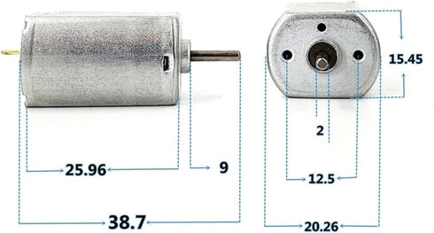S25HH0 FK131SH-4030E 3V 3.7V 27700RPM Small Carbon Brush Motor DC Ultra High-speed Large Torque for Toy Car Boat Model