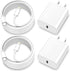 MFi Certified iPhone Charger Fast Charging, USB C Wall Charger with 2Pack 6FT USB C to Lightning Cable