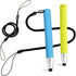 2pcs Kid-Friendly Stylus Pens for Touch Screens, Capacitive Pen with Spring Cord, Children's Crayon Stylus