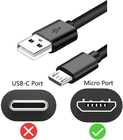 USB Charging Cable for TREBLAB FX100 HD77 HD7, BUGANI M83, AOMAIS GO, iFox iF012 Bluetooth Speakers Power Cord
