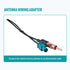 Stereo Radio Wire Harness with Antenna Adapter for BMW, Volkswagen, Mercedes-Benz Aftermarket Radio Connector