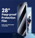 MAGIC JOHN Privacy Glass Screen Protector for iPhone 15 (6.1") - 2 Pack, Easy Bubble-Free Installation, Auto