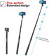 Newest 86.6 Inch Selfie Stick for G*Pro 13/12/11/10/9/8/7/6/5, DJI Osmo Action, Insta 360 Camera Telescopic Monopod