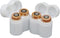 Slimline CR123a Battery Case, Pack of 2 Soft Durable Material - Holds 2 Batteries
