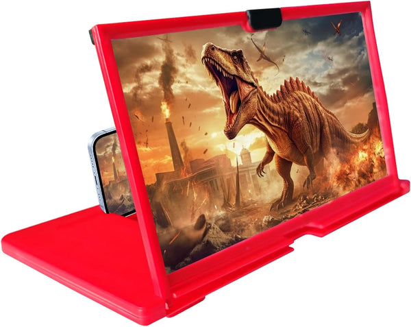 Londehuhai Screen Phone Magnifier, 12" HD Mobile Phone Magnifier Projector Screen for Movies,Videos,