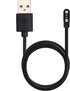 Charging USB Cable (2 Pin Magnetic) for Smart Watch Bluetooth Devices, Black (Size- 2.8 mm– 2 Pack)