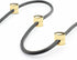 Gold Cable Anchors for Desk Organization | Premium Aluminum Cord Organizers | Charger & Cable Management Clips (3 Pack)