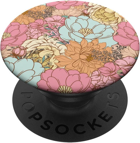 Cute Floral Aesthetic Wildflower PopSockets Standard PopGrip