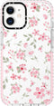 Mouzor Cute Flowers Phone Case Compatible with iPhone 12, Cherry Blossom iPhone 12