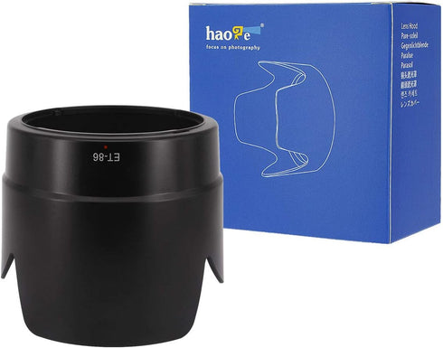 Haoge Bayonet Lens Hood Compatible with Canon EF 70-200mm f/2.8L IS USM Lens replaces Canon ET-86