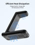 JoyGeek 3 in 1 Wireless Charger for Samsung & Android: Charging Station for Galaxy Watch 7 Pro/4/3, Phone Charger for