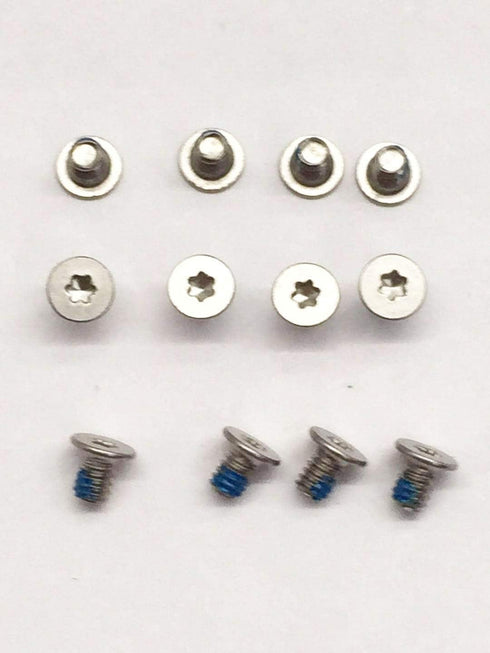 12pcs Bottom Cover Screws for Dell XPS 13 9350 9360, XPS 15 9550 9560 9570 M5510, Silver