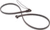 Black Silicone Scratchproof 20.75in Tether for Digital Electronic Styluses (Diameter Range: 0.27-0.37in) - Secure