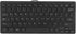 eboxer-1 USB Wired Mini Slim Keyboard, Small Compact Waterproof Business Keyboard for Laptop and Desktop, Plug and Play