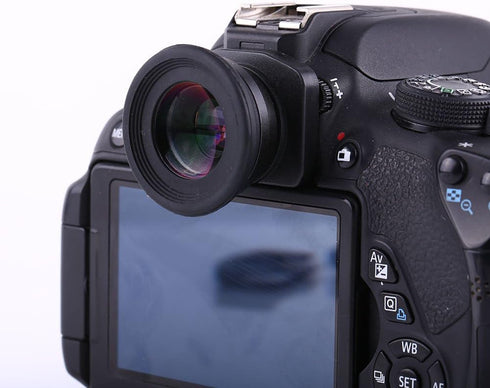 DAREBUDA 1.5X 6 15mm Durable Fixed Focus Viewfinder Eyepiece Magnifier Eyecup for DSLR Camera, Magnifier Viewfinder