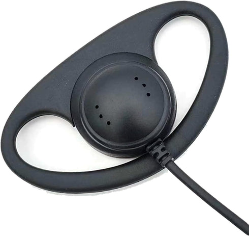 Generic 3.5mm MP3 Single Mono Earphone with D-Shaped Design Plug, Comfortable for Either Ear,Compatible Tour Guide