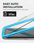 LIQUIPEL Safeguard Tempered Glass Screen Protector compatible with Apple iPhone 12 Pro Max