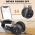 6S Wireless Bluetooth Headphones Over Ear, Hi-Fi Stereo Foldable Headsets with Built-in Mic, Volume Control, FM