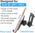 LUNQIN Car Phone Holder for Audi Q5 2018-2024, SQ5 2018-2024 Auto Interior Accessories, Best Phones Mount Cradle