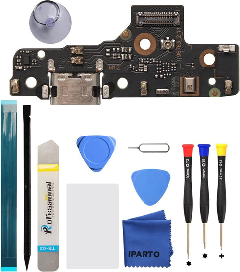 Motorola Moto G Play 2023 Charging Port Replacement Kit, USB Flex Dock Connector for XT2271 XT2271DL