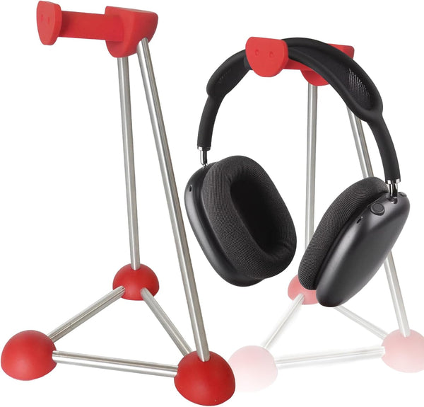 Headphone Stand, Desktop Earphone Holder for Gaming Headsets, Compatible with SteelSeries, Logitech, Sony, Red